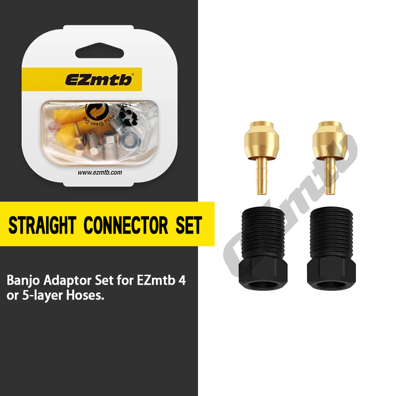 Straight Connector for 5-Layer Hydraulic Hose