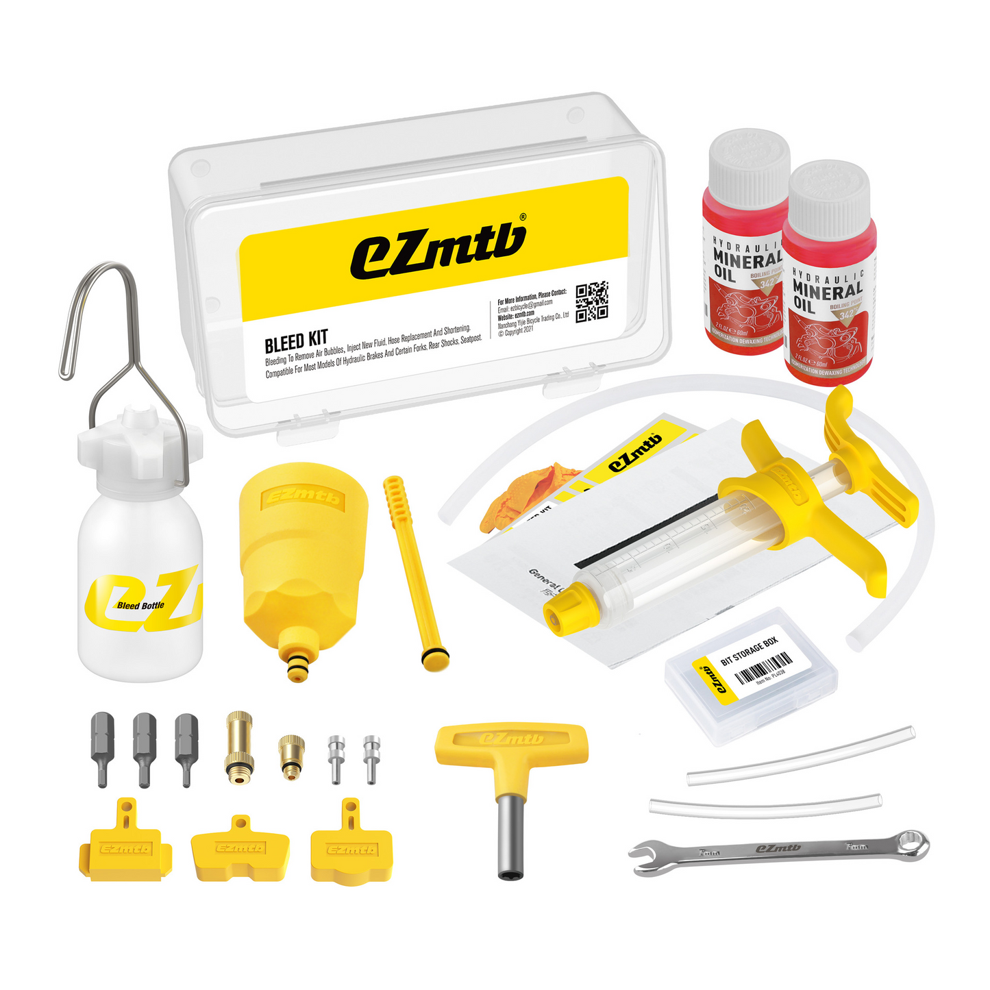 Shimano Bleed Kit - incl. 2 x 60ml Mineral Oil