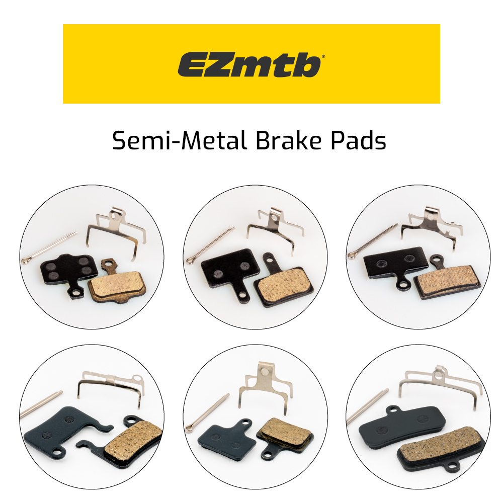 Semi-Metal Disc Brake Pads