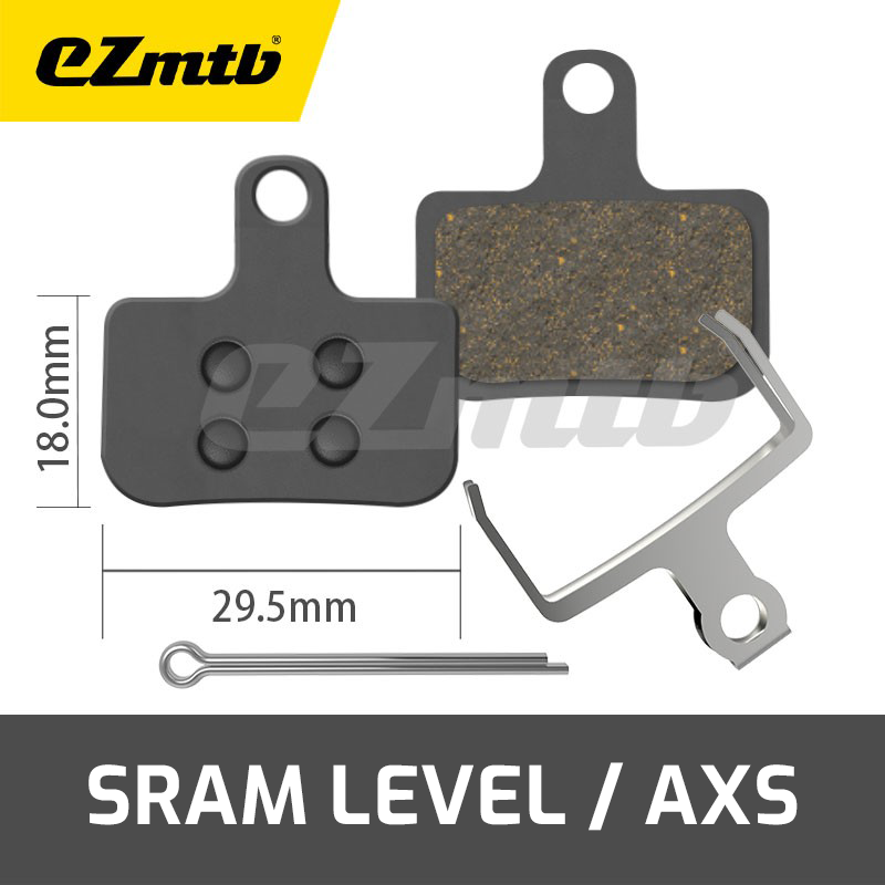 Semi-Metal Disc Brake Pads