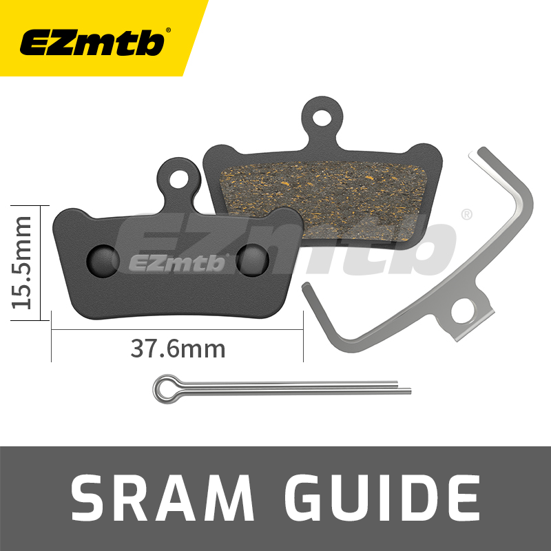 Semi-Metal Disc Brake Pads