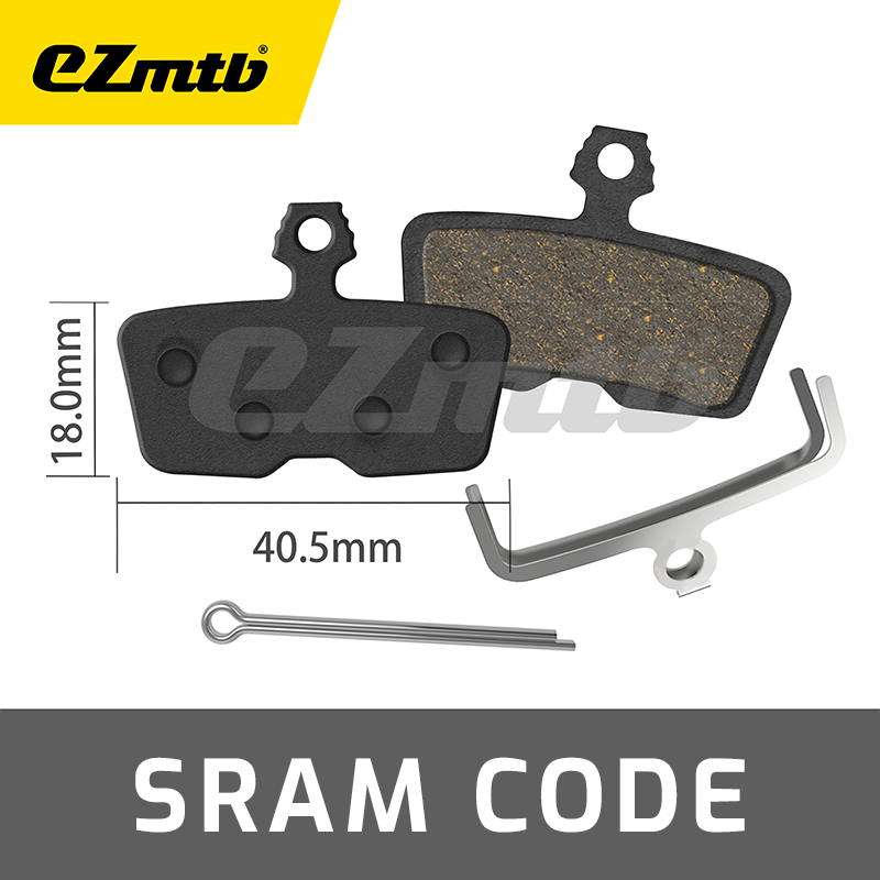 Semi-Metal Disc Brake Pads
