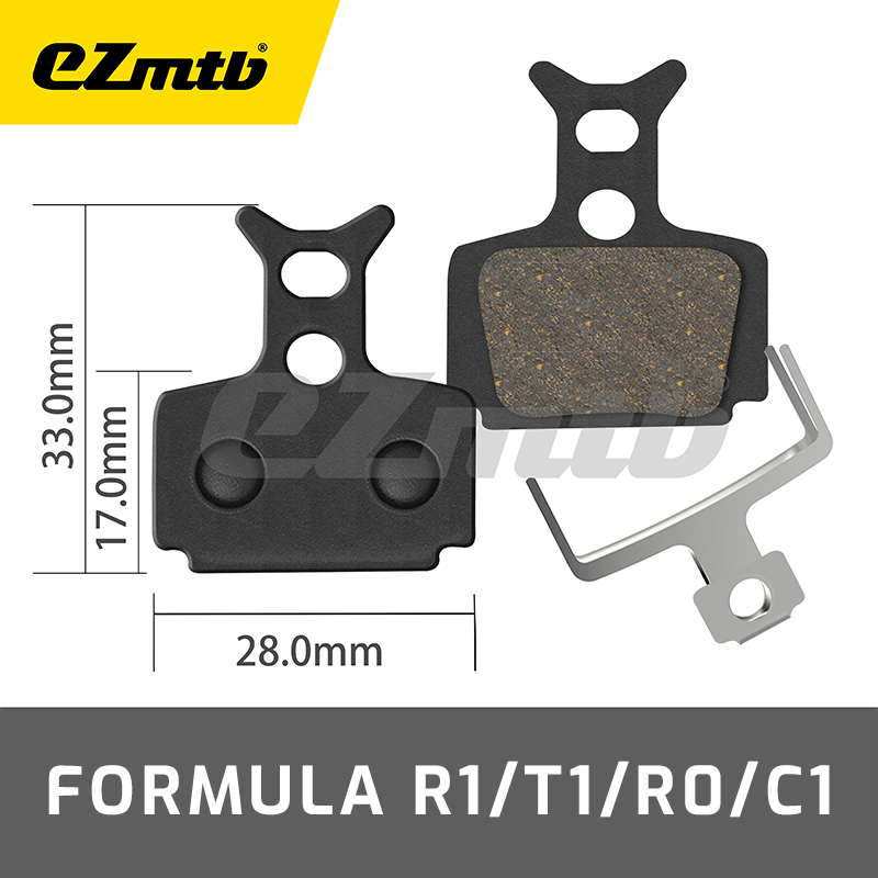 Semi-Metal Disc Brake Pads