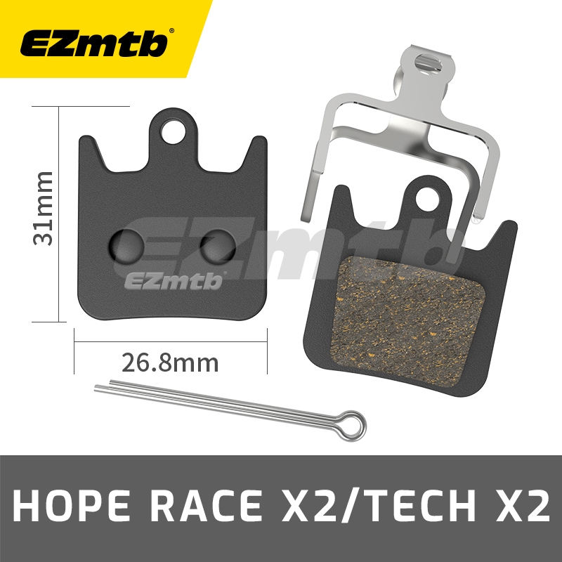 Semi-Metal Disc Brake Pads