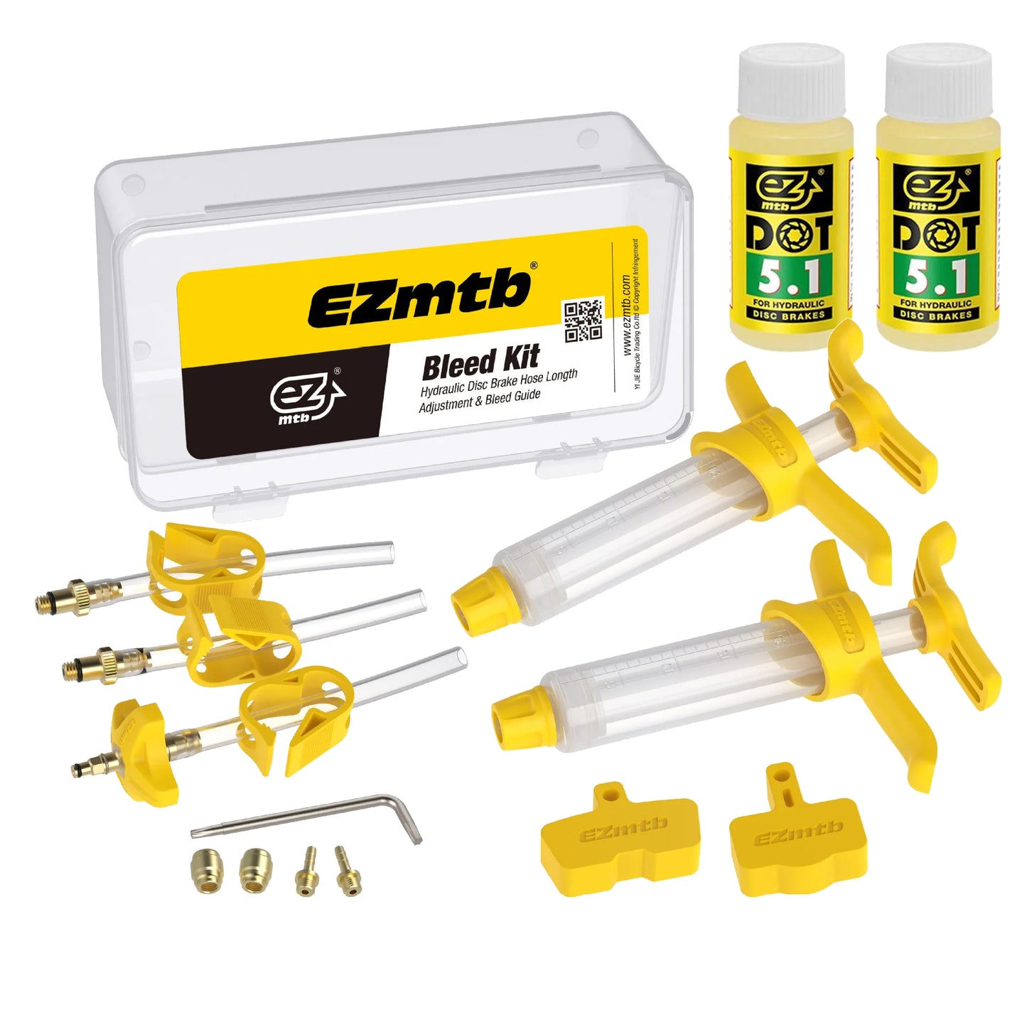SRAM/AVID Bleed Kit inc. 2 x DOT 5.1 60ml