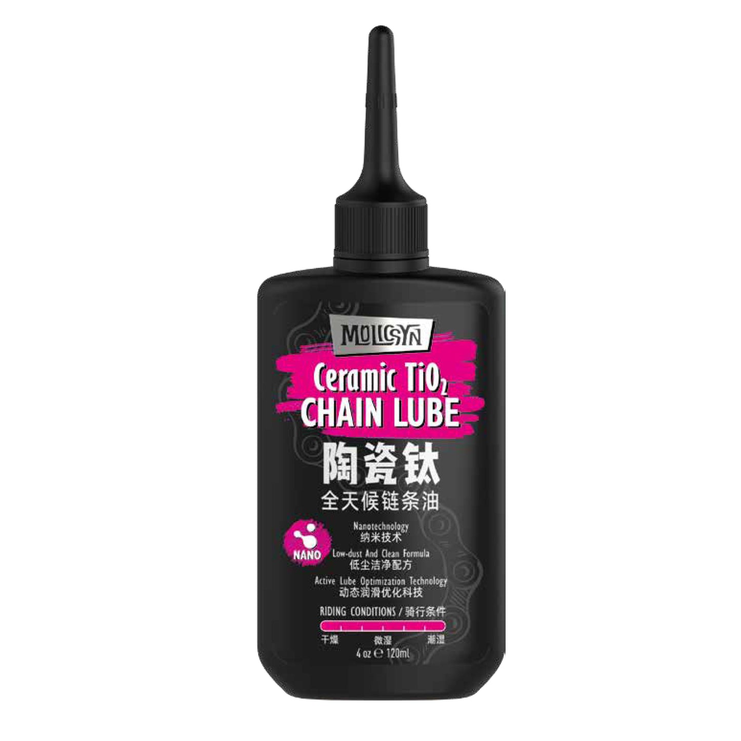 MolicSYN Prime - Ceramic Ti02 Wet Lube 120ml